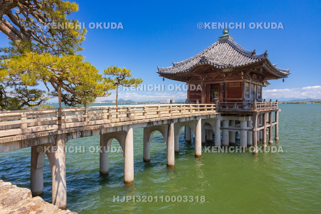 滋賀県 満月寺 浮御堂