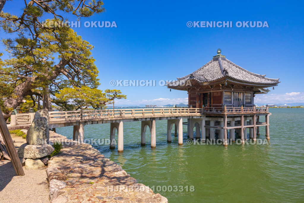 滋賀県 満月寺 浮御堂