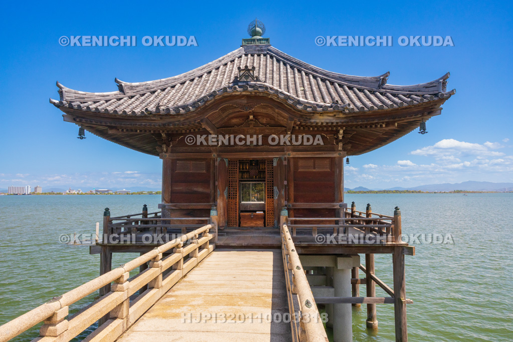 滋賀県 満月寺 浮御堂