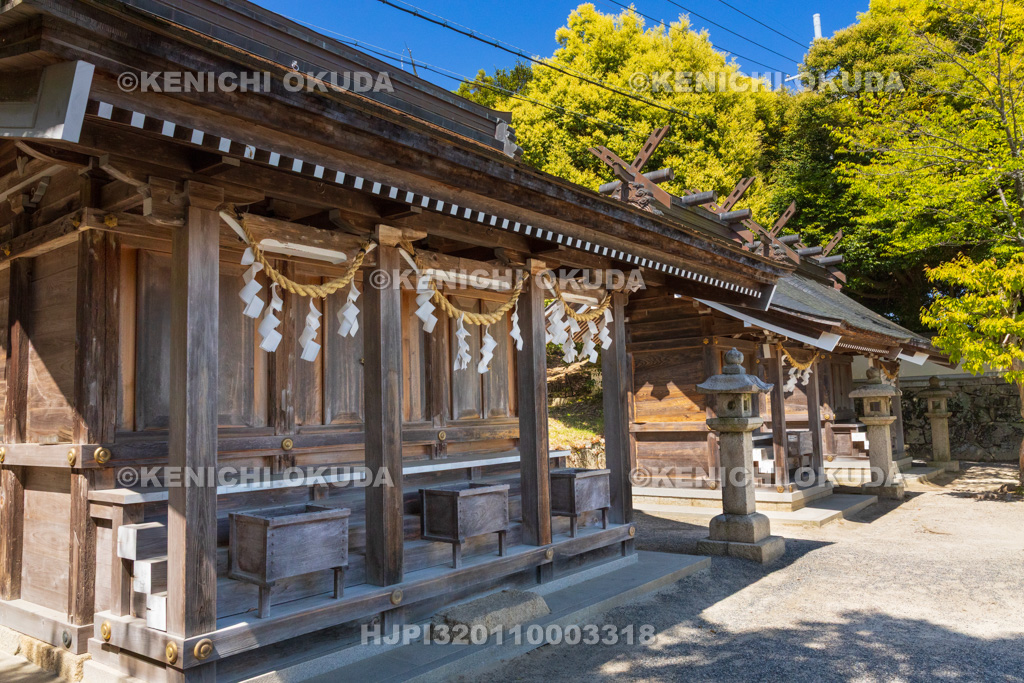滋賀県 白鬚神社 末社群