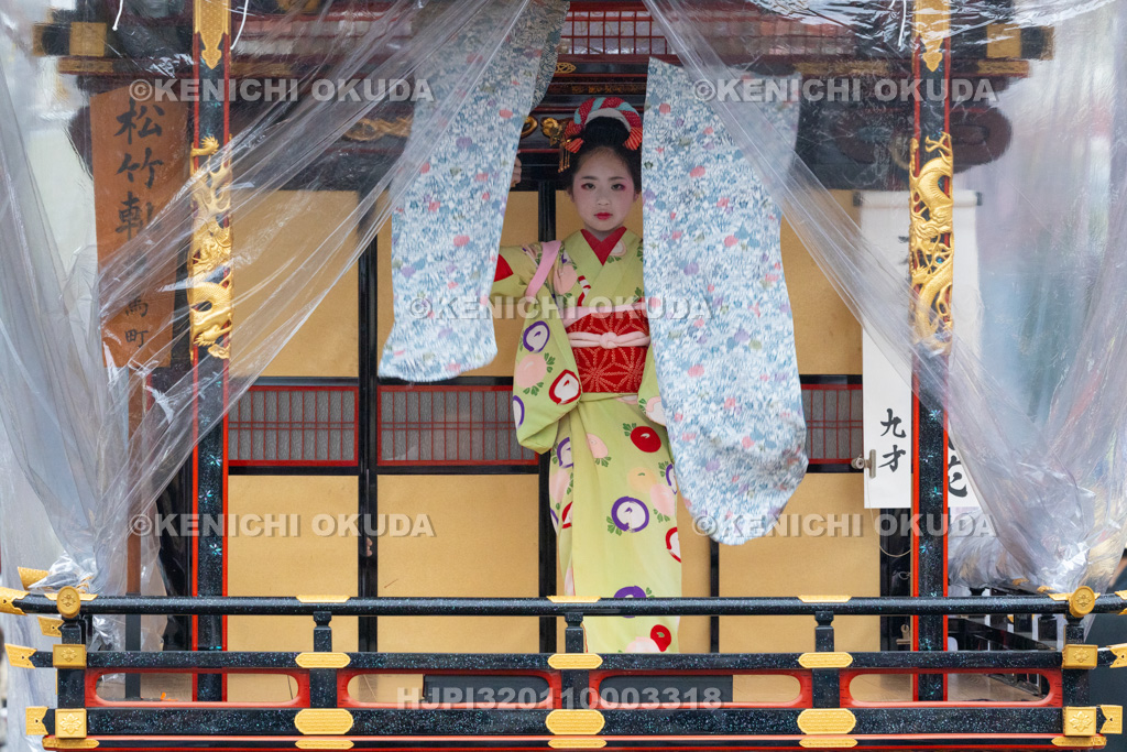 岐阜県 大垣祭(試楽) 子供舞踊(松竹やま)