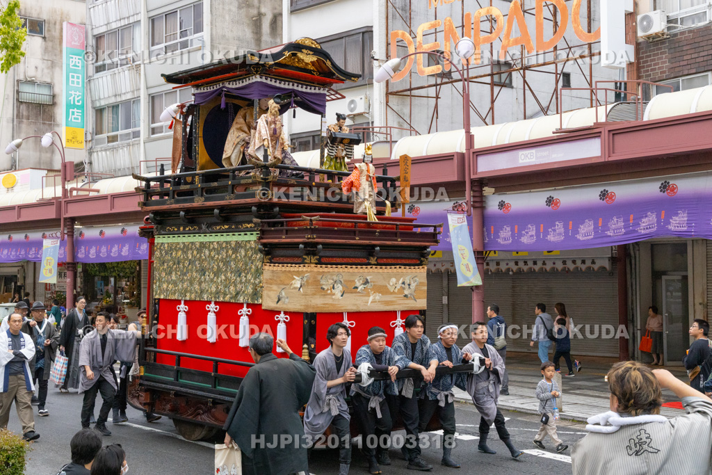 岐阜県　大垣祭（試楽）　愛宕やま