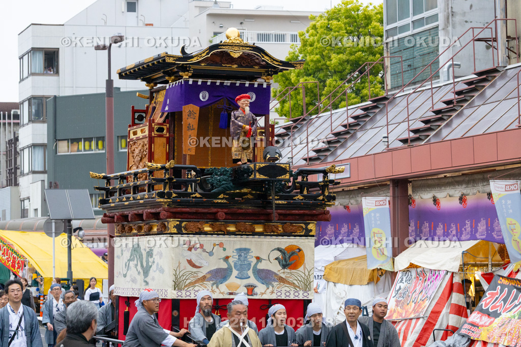 岐阜県 大垣祭(試楽) 鯰やま