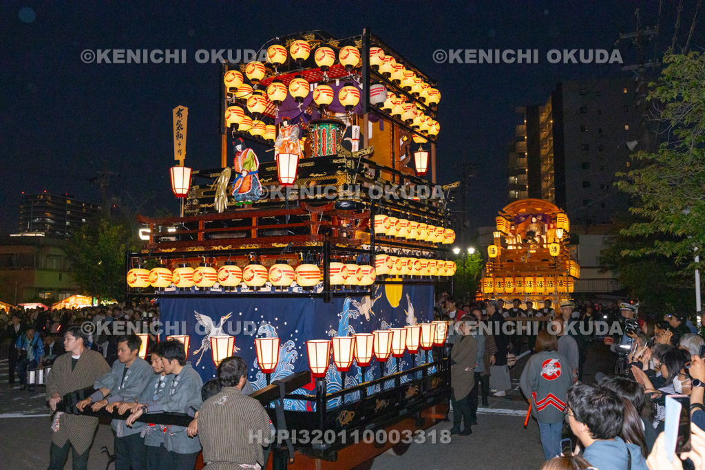 岐阜県 大垣祭(試楽) 夜宮