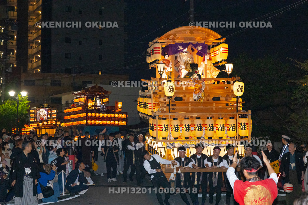 岐阜県 大垣祭(試楽) 夜宮