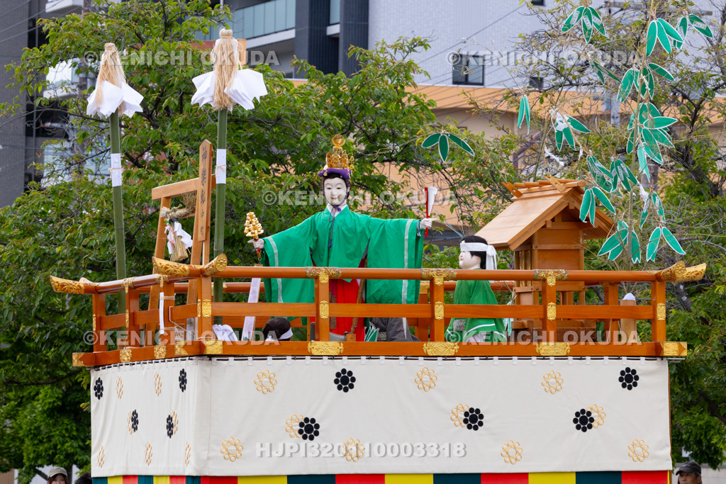 岐阜県 大垣祭(本楽) 掛芸披露(神楽やま)