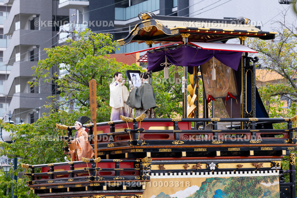 岐阜県　大垣祭（本楽）　掛芸披露（菅原やま）