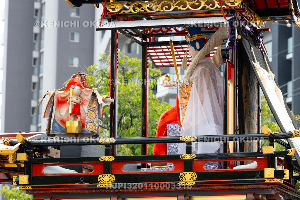 岐阜県 大垣祭(本楽) 掛芸披露(松竹やま)