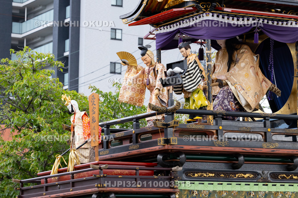 岐阜県 大垣祭(本楽) 掛芸披露(愛宕やま)
