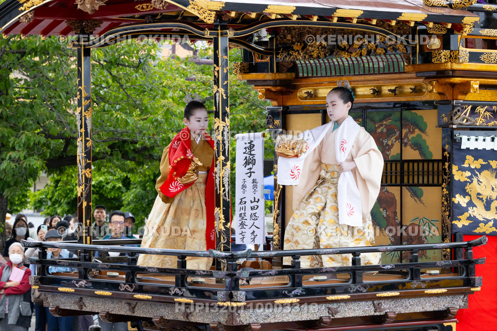 岐阜県 大垣祭(本楽) 掛芸披露(玉の井やま)