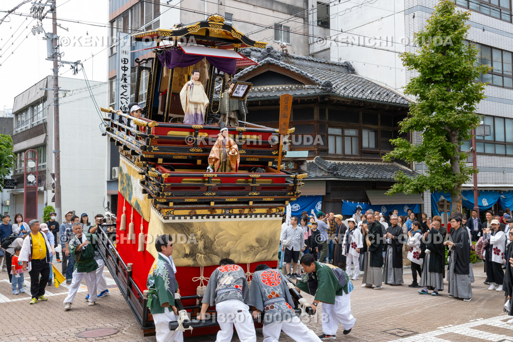 岐阜県　大垣祭（本楽）　城下町巡行（菅原やま）
