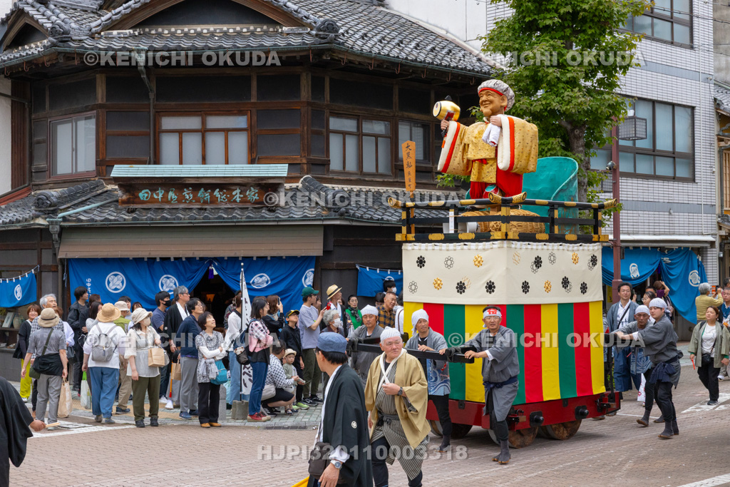 岐阜県 大垣祭(本楽) 城下町巡行(大黒やま)