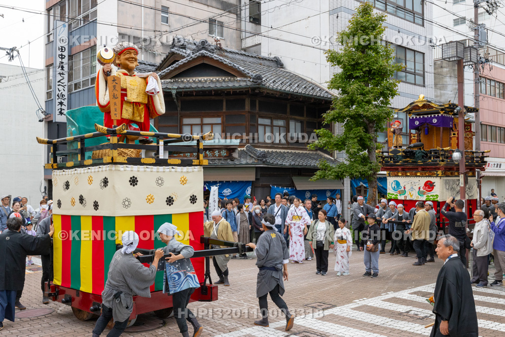 岐阜県 大垣祭(本楽) 城下町巡行