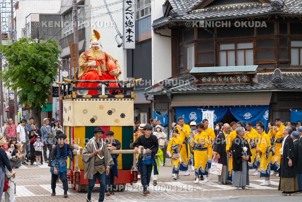 岐阜県 大垣祭(本楽) 城下町巡行(恵比須やま)