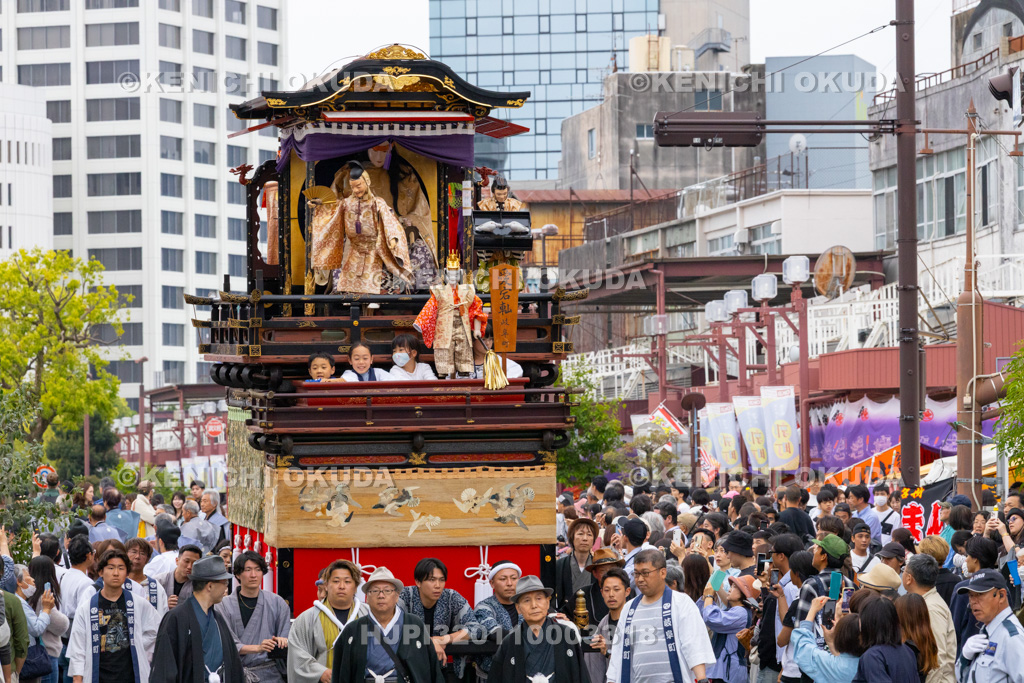岐阜県 大垣祭(本楽) 大垣まつり行列(愛宕やま)