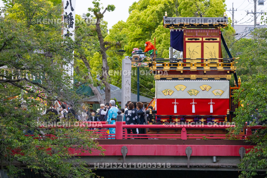 岐阜県 大垣祭(本楽) 大垣まつり行列(猩々やま)