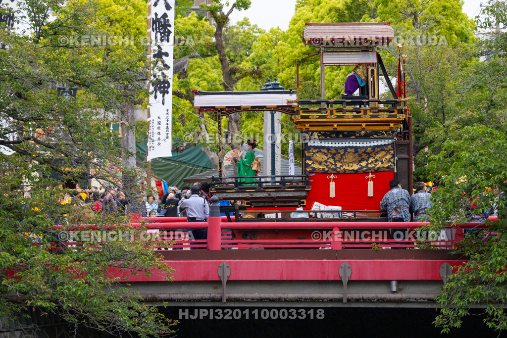 岐阜県　大垣祭（本楽）　大垣まつり行列（玉の井やま）