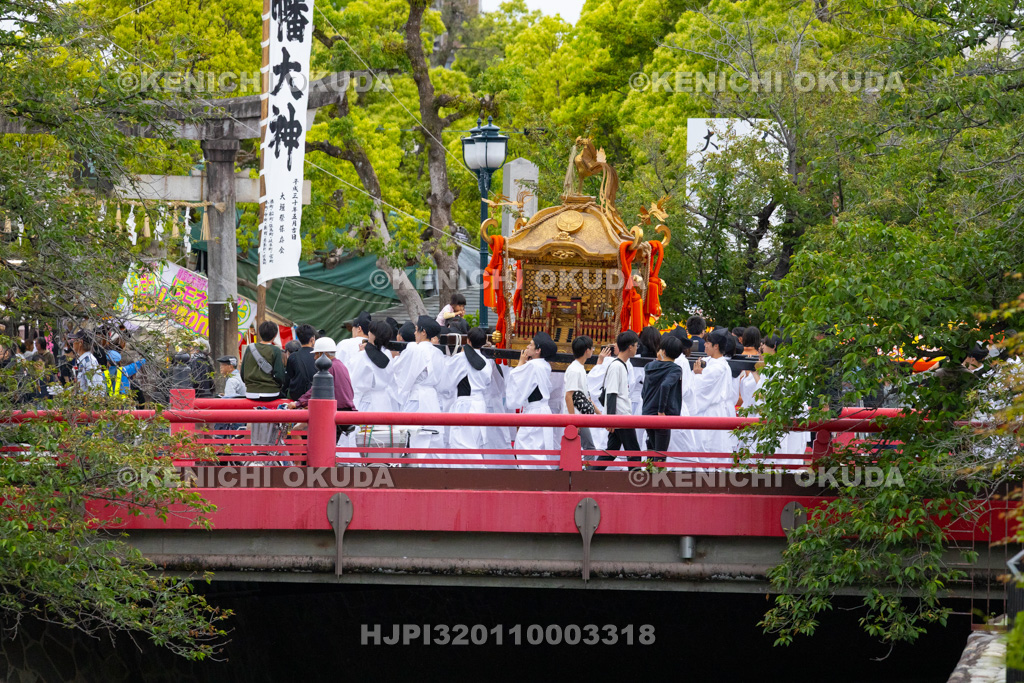岐阜県　大垣祭（本楽）　大垣まつり行列　神輿