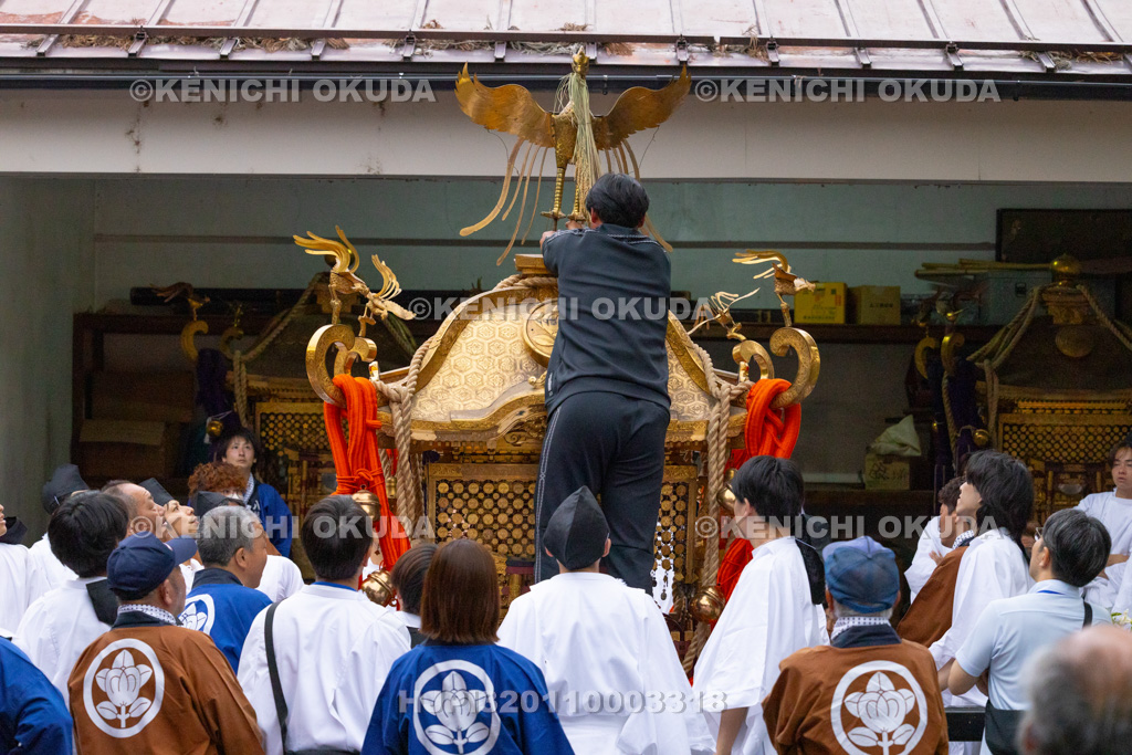 岐阜県 大垣祭(本楽) 神輿帰着
