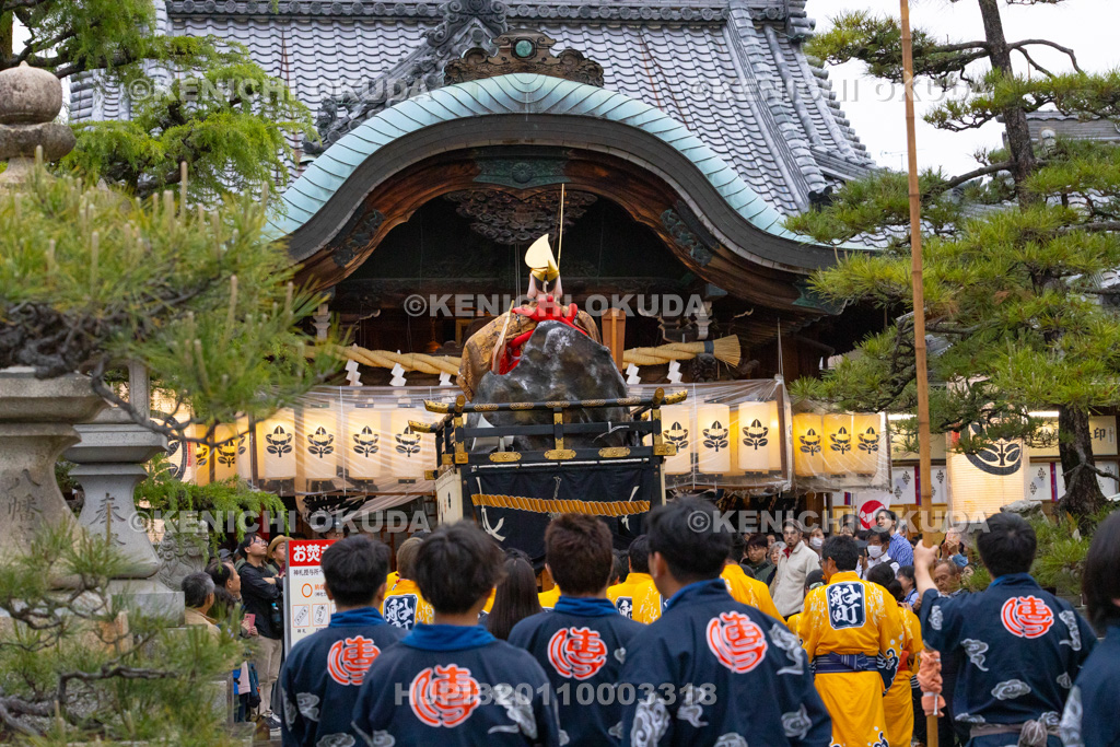 岐阜県 大垣祭(本楽) 恵比須やま 宮入
