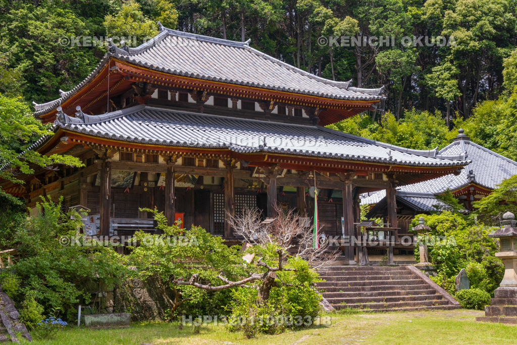奈良県　弘仁寺　本堂