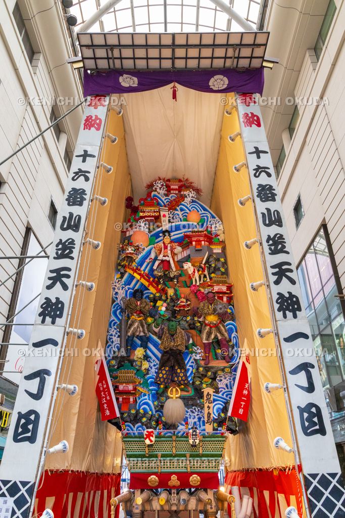 福岡県 博多祇園山笠 飾り山笠