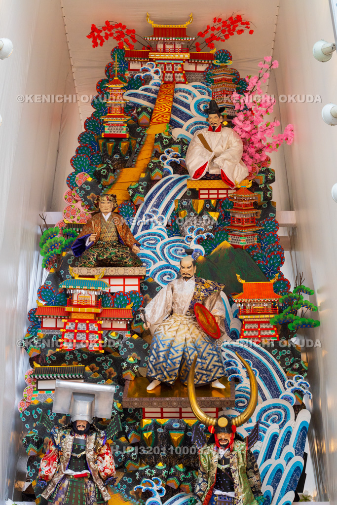 福岡県 博多祇園山笠 飾り山笠