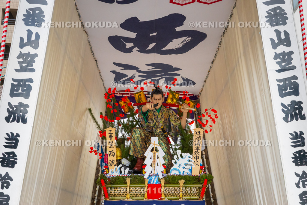 福岡県 博多祇園山笠 舁き山笠