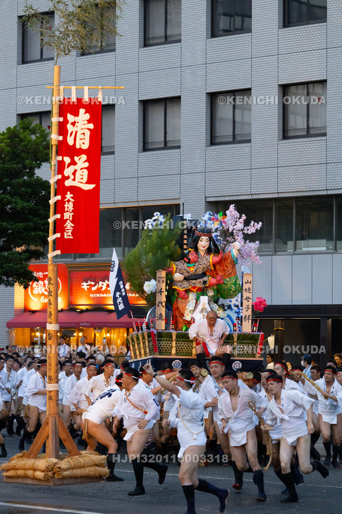 福岡県 博多祇園山笠 追い山笠