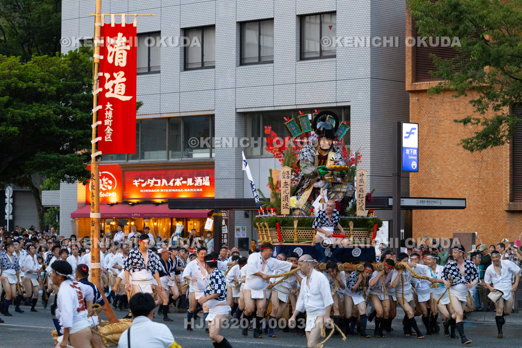 福岡県 博多祇園山笠 追い山笠