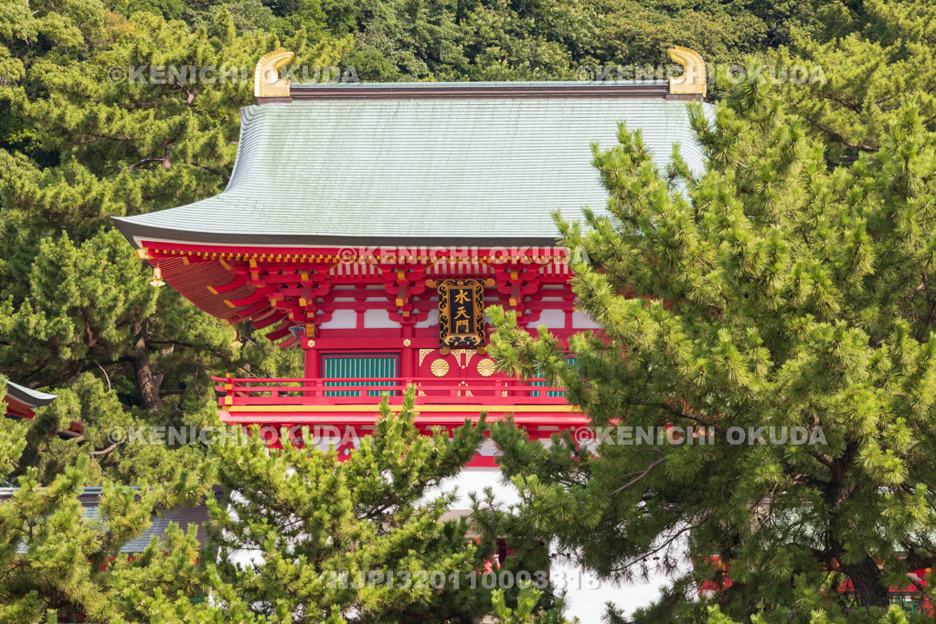 山口県　赤間神宮　水天門