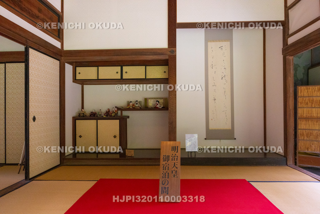 山口県 長府毛利邸 明治天皇御宿泊の間