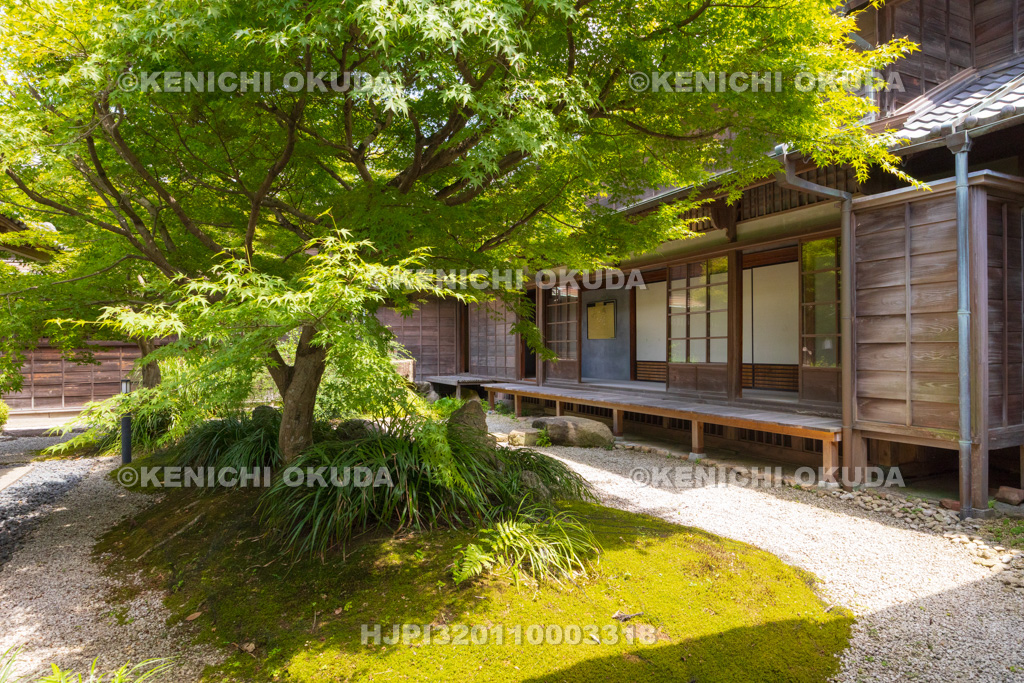 山口県 長府毛利邸 中庭