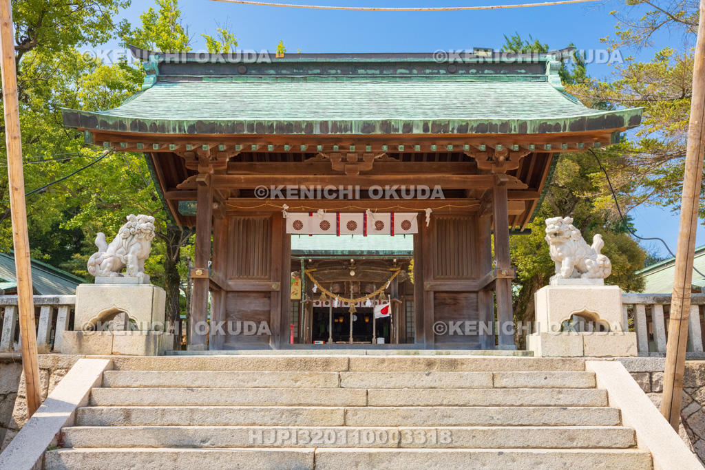 山口県　忌宮神社　神門