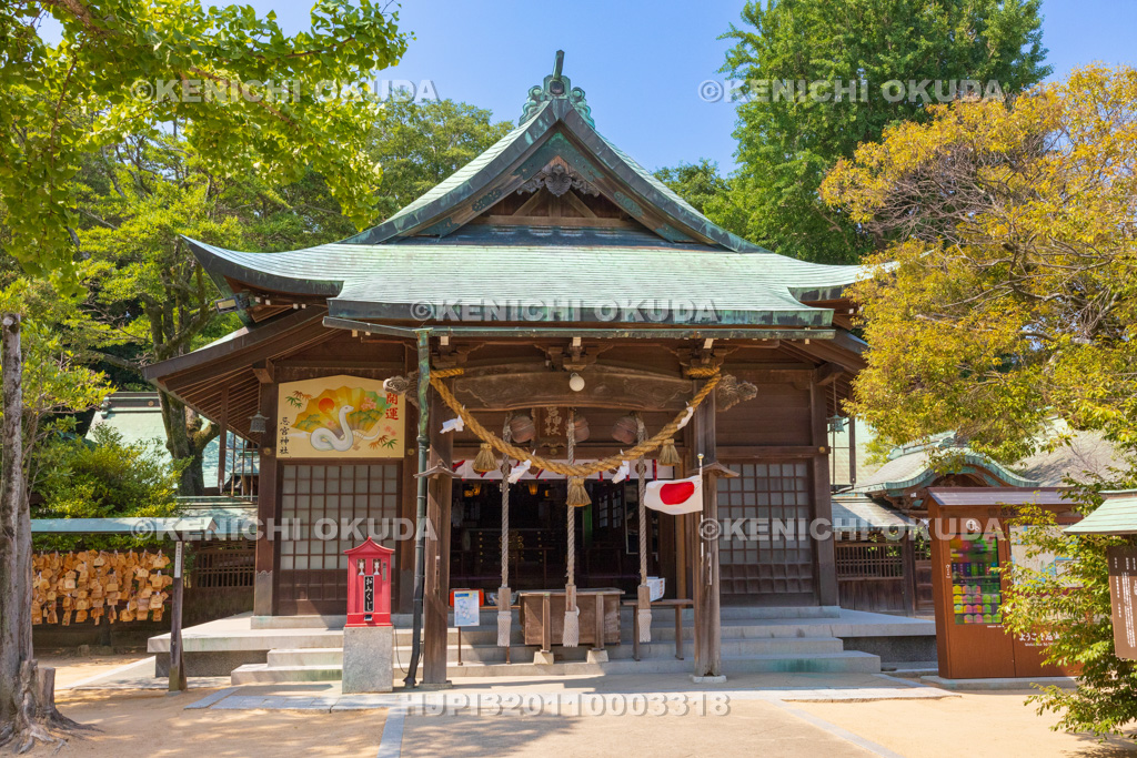山口県 忌宮神社 拝殿