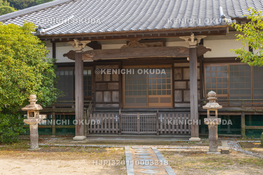 山口県　笑山寺　本堂