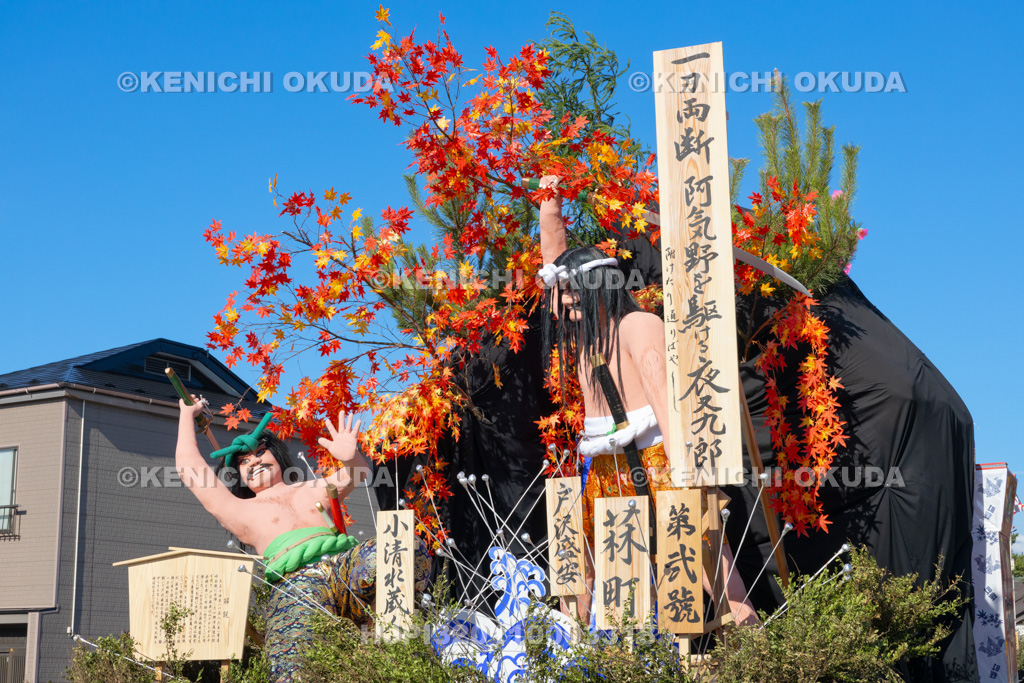 秋田県 土崎神明社祭 曳山行事(宵宮)