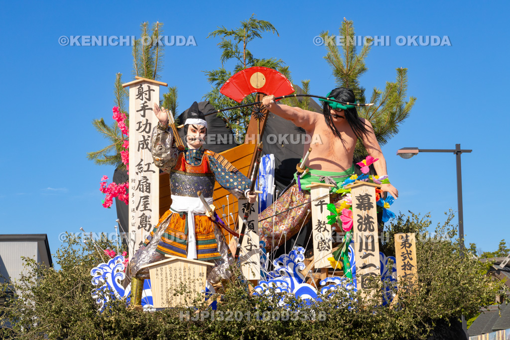 秋田県 土崎神明社祭 曳山行事(宵宮)