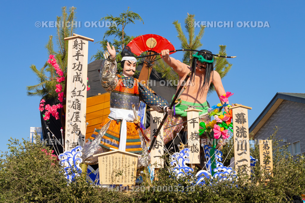 秋田県 土崎神明社祭 曳山行事(宵宮)