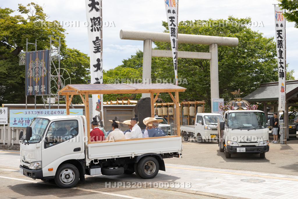 秋田県 土崎神明社祭 例大祭 神輿渡御