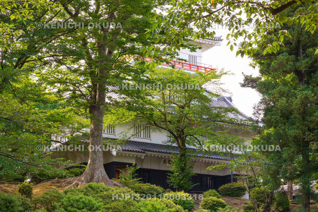 秋田県　千秋公園（久保田城跡）　本丸新兵具隅櫓（御隅櫓）