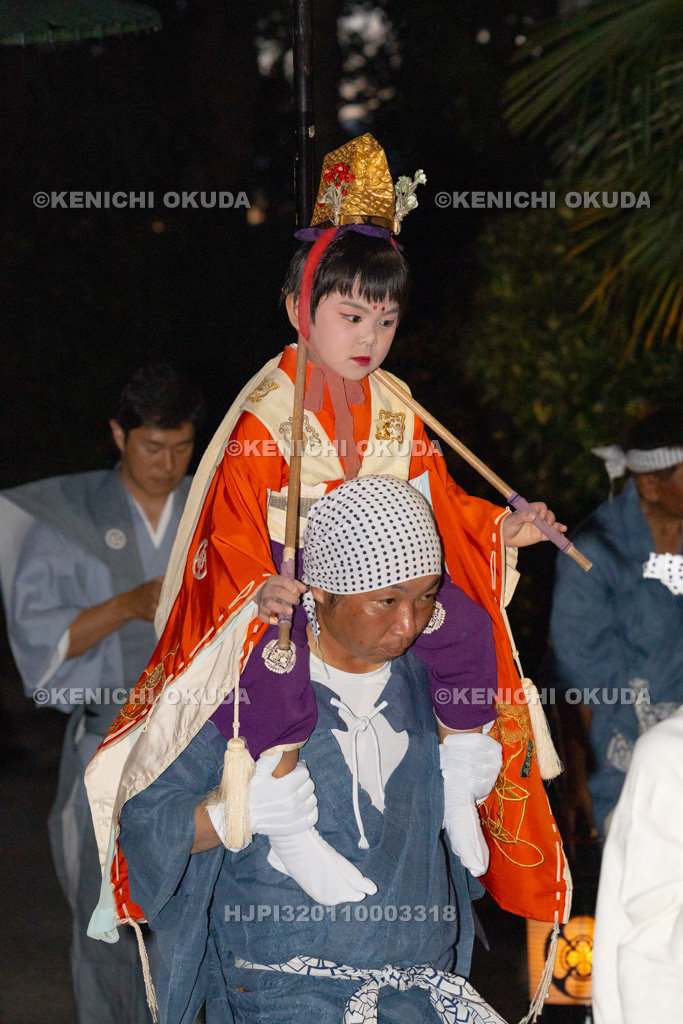 愛知県 尾張津島天王祭 稚児打廻し