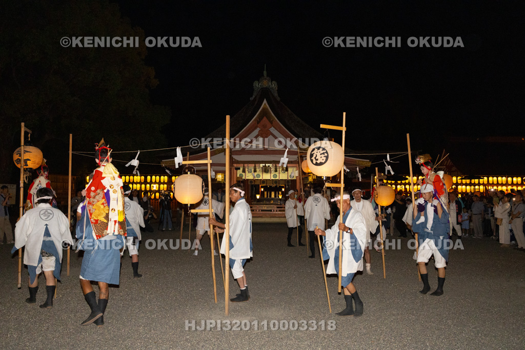 愛知県 尾張津島天王祭 稚児打廻し