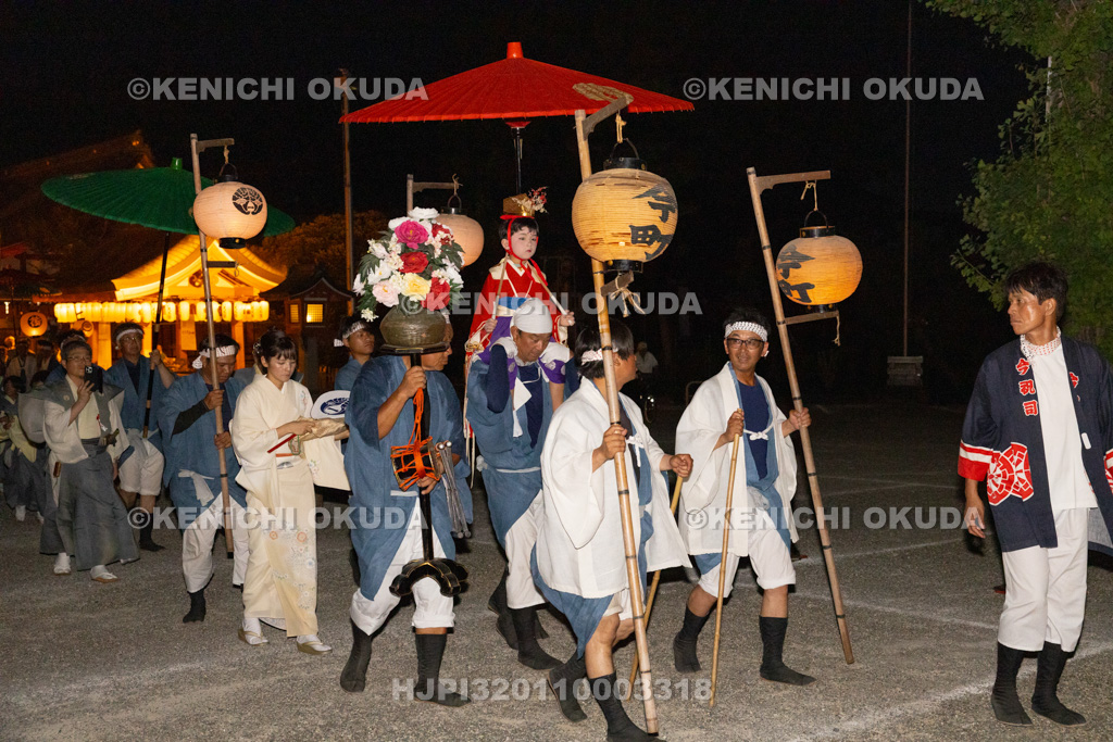愛知県 尾張津島天王祭 稚児打廻し