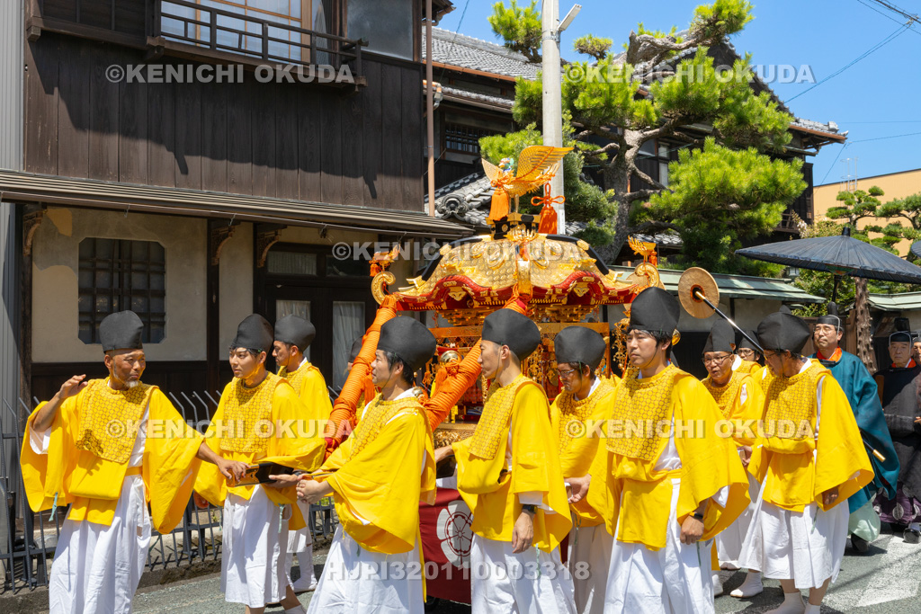 愛知県 尾張津島天王祭(宵祭) 神輿渡御