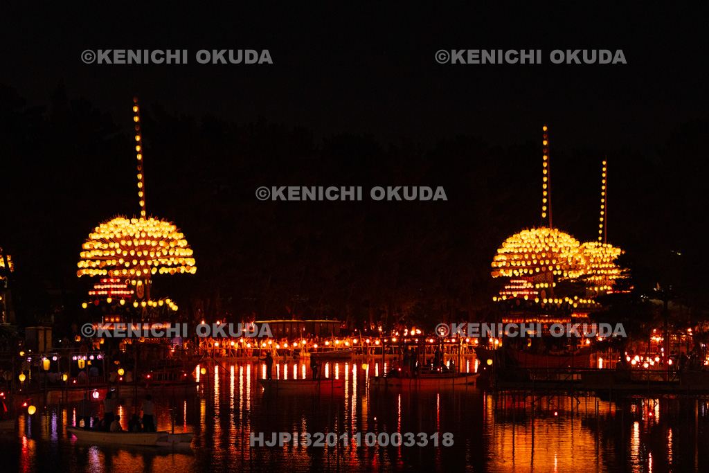 愛知県 尾張津島天王祭(宵祭) 出船