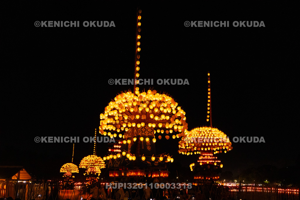 愛知県　尾張津島天王祭（宵祭）　出船