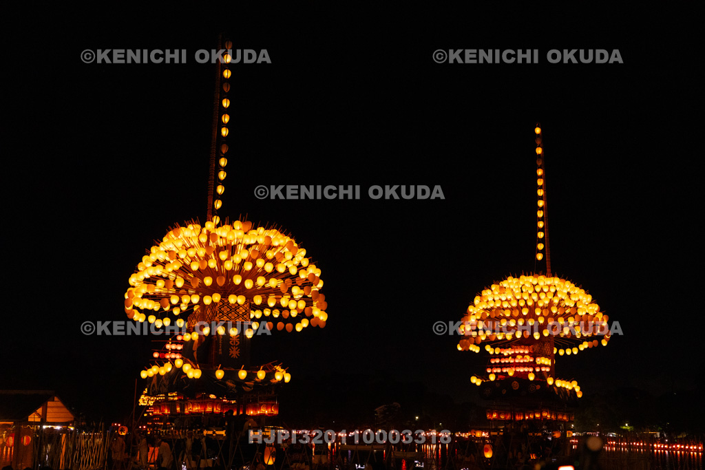 愛知県 尾張津島天王祭(宵祭) 出船