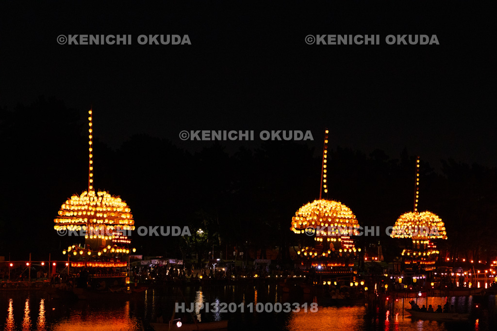 愛知県 尾張津島天王祭(宵祭) 出船