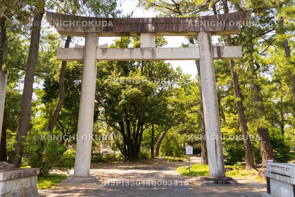 愛知県　安城神社　一の鳥居